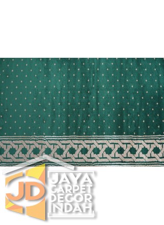 Karpet Sajadah Bristol Green Motif Bintik 120x600, 120x1200, 120x1800, 120x2400, 120x3000